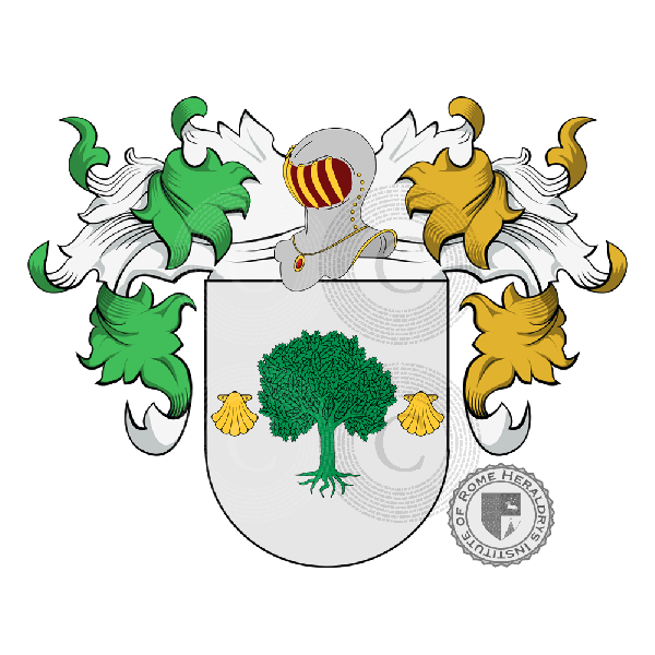 Coat of arms of family Mitre