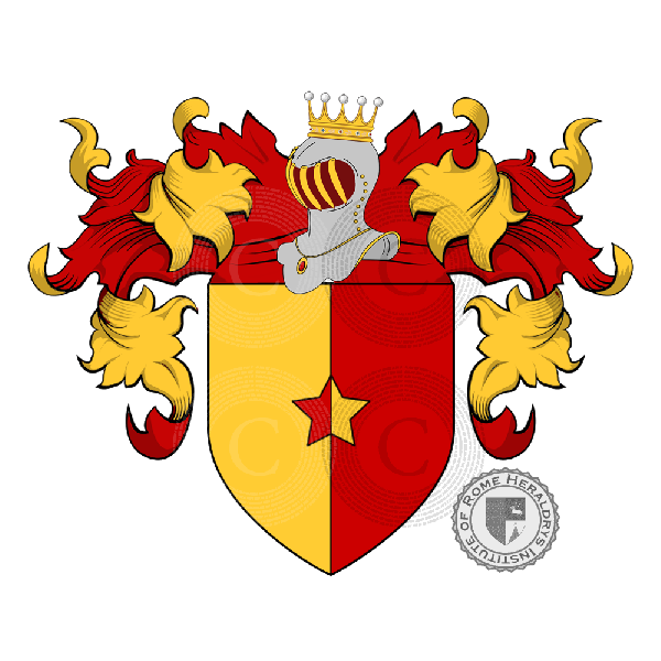 Coat of arms of family Savorini