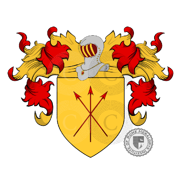 Wappen der Familie Piloni