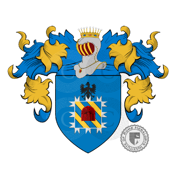 Wappen der Familie Murari dalla Corte Bra
