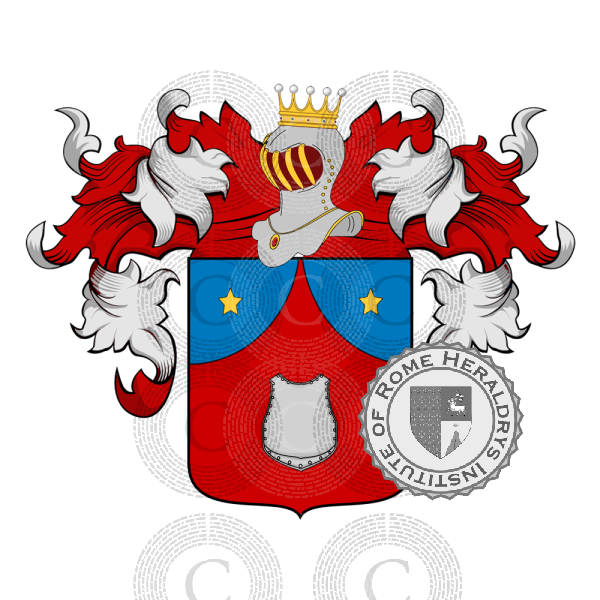 Coat of arms of family Panziroli
