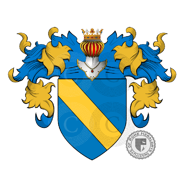 Coat of arms of family Faussone