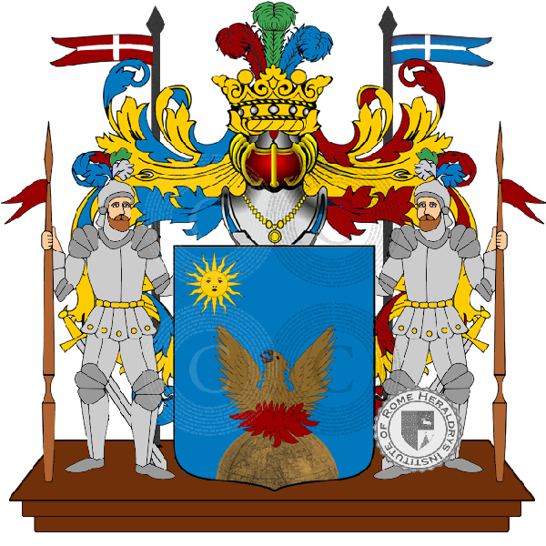 Coat of arms of family lucarelli
