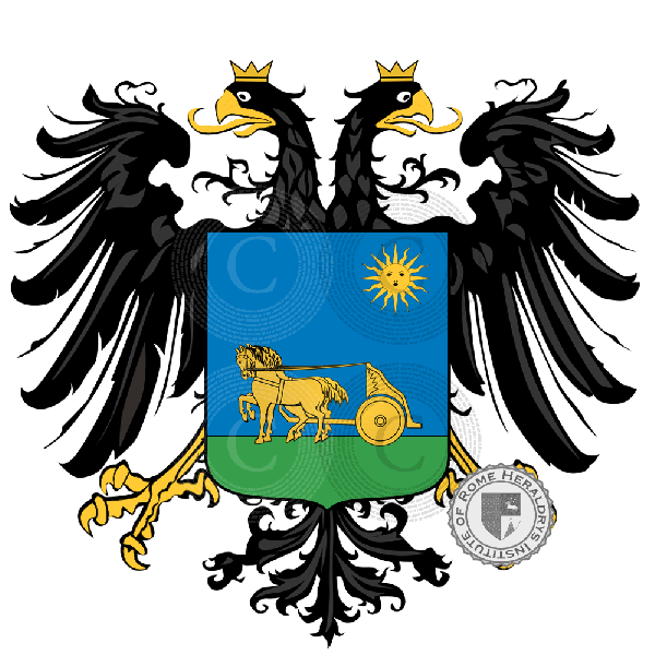 Wappen der Familie Carrozza
