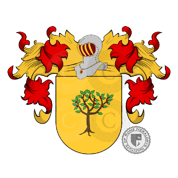 Coat of arms of family Nunez