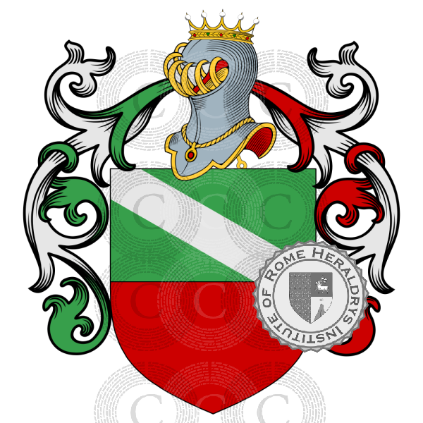 Coat of arms of family Magno
