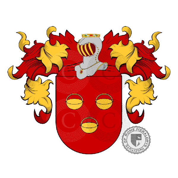 Wappen der Familie Orellano