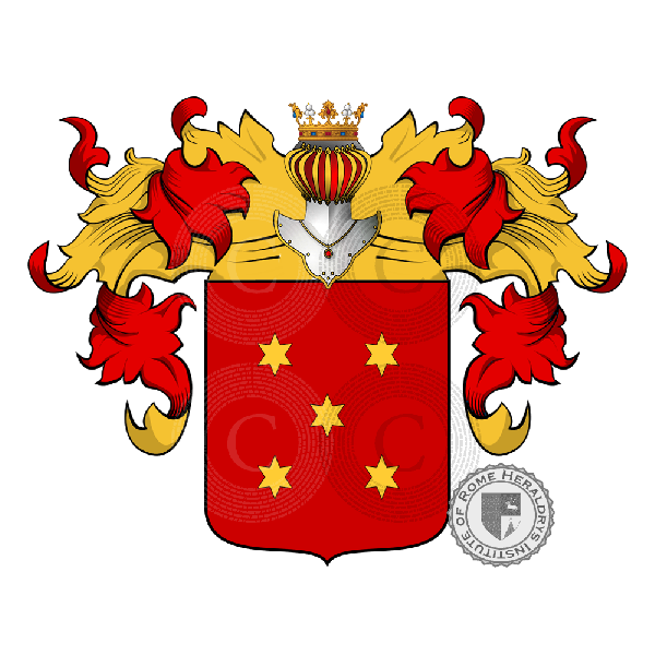 Coat of arms of family Fonzeca