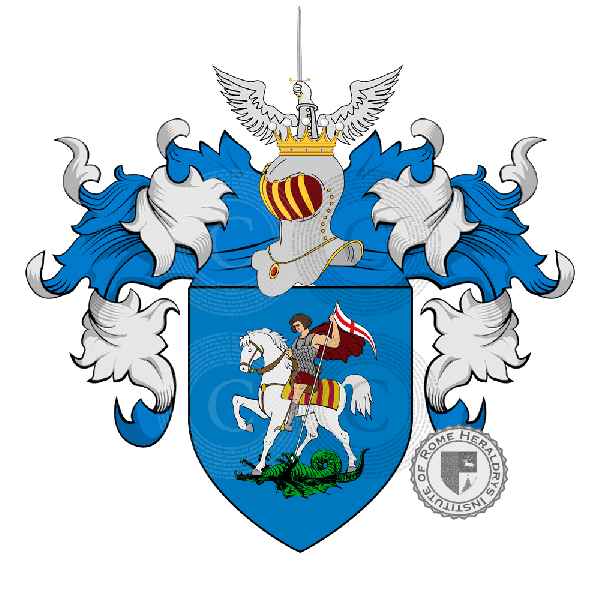 Coat of arms of family Giorgi Pierfranceschi