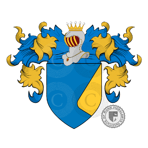 Coat of arms of family Annichino