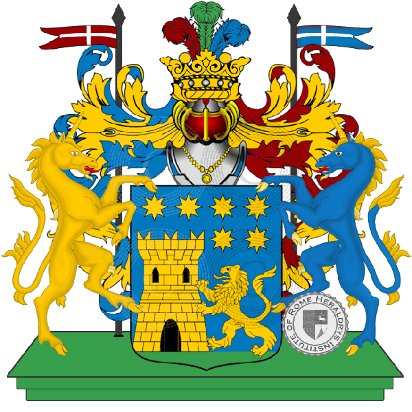 Coat of arms of family Melazzo