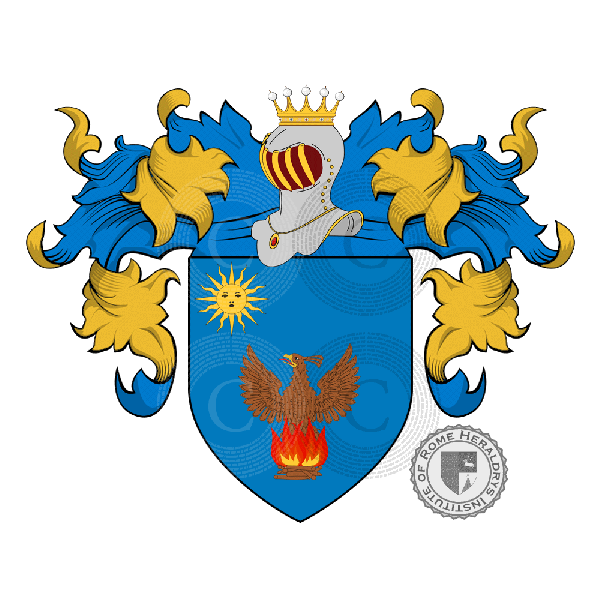 Coat of arms of family Piccolo