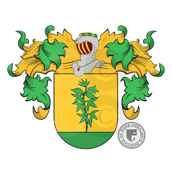 Coat of arms of family Brù