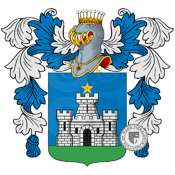 Coat of arms of family de Castello
