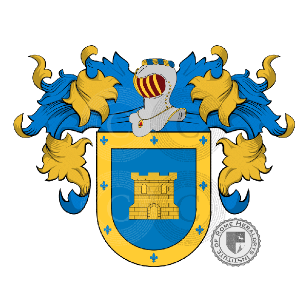 Coat of arms of family Corsina