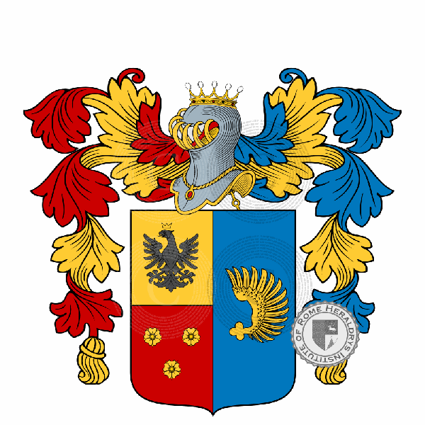 Coat of arms of family Saracchi