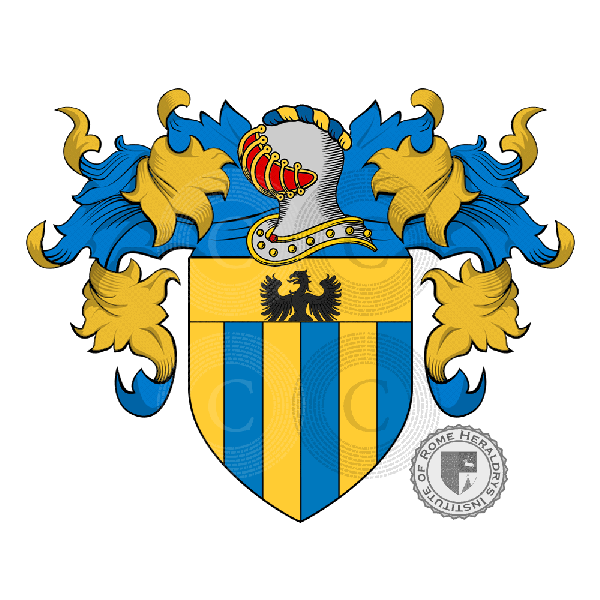 Coat of arms of family Mandillo
