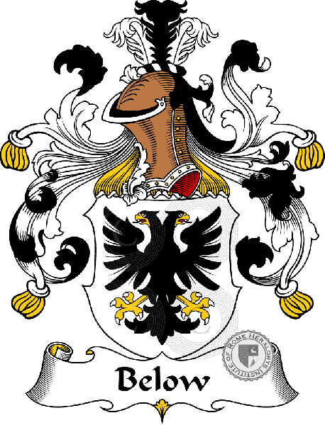 Coat of arms of family Below