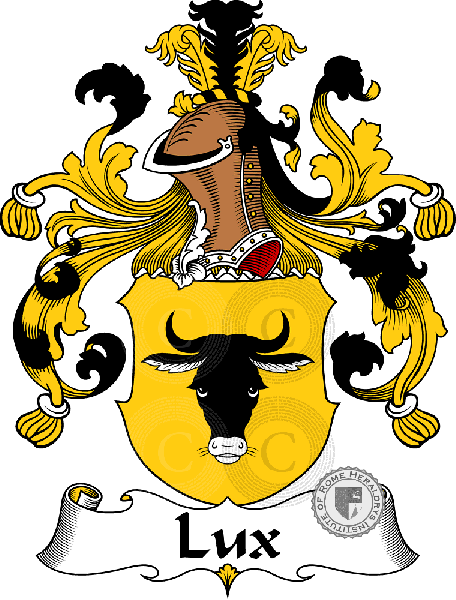 Coat of arms of family Lux