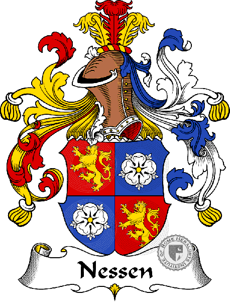 Wappen der Familie Nessen