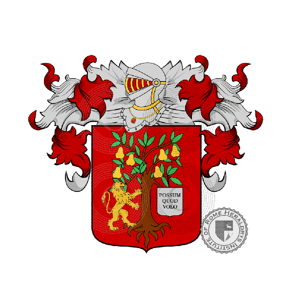 Coat of arms of family PIRANI