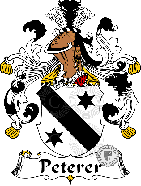 Coat of arms of family Peterer