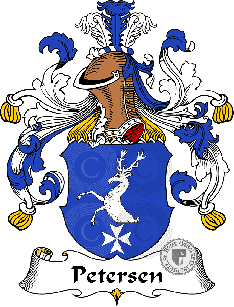 Coat of arms of family Petersen