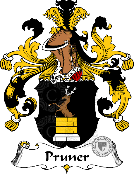 Coat of arms of family Pruner