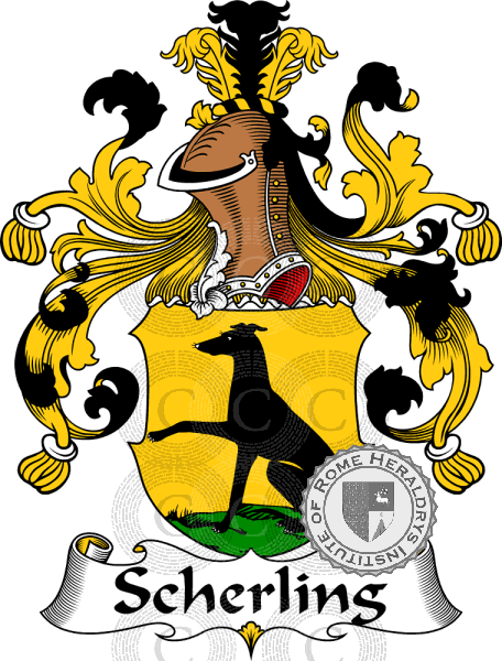 Coat of arms of family Scherling
