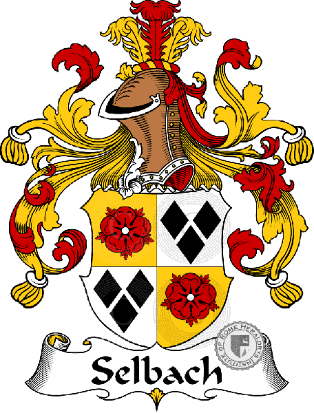 Coat of arms of family Selbach
