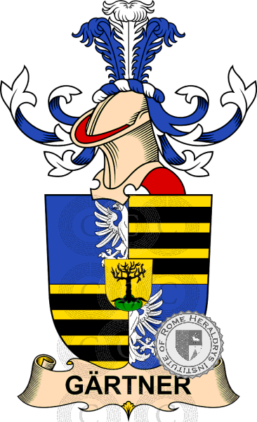 Coat of arms of family Gärtner