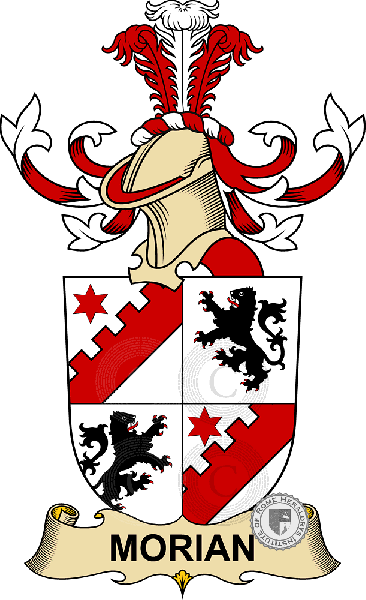 Coat of arms of family Morian