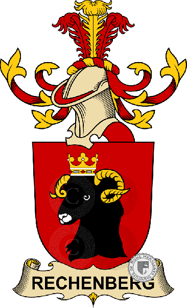 Wappen der Familie Rechenberg