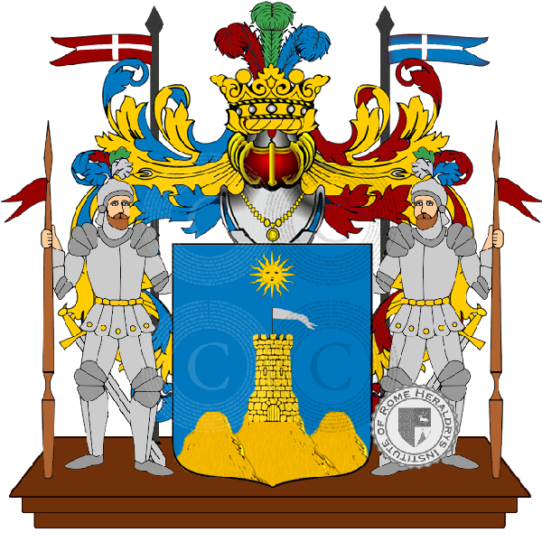 Wappen der Familie ragusa