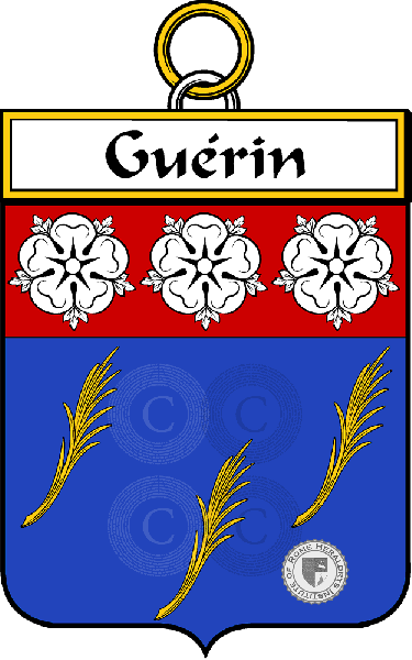 Coat of arms of family Guérin