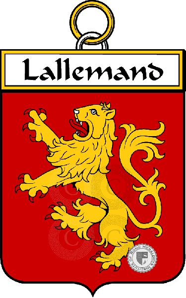 Coat of arms of family Lallemand
