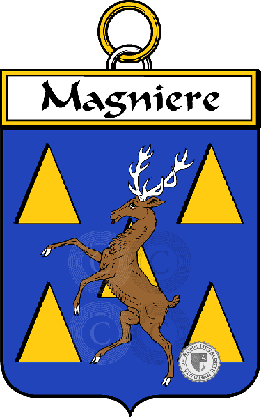 Coat of arms of family Magniere