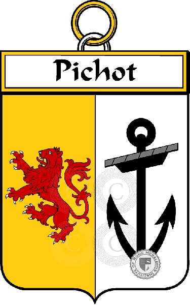 Coat of arms of family Pichot