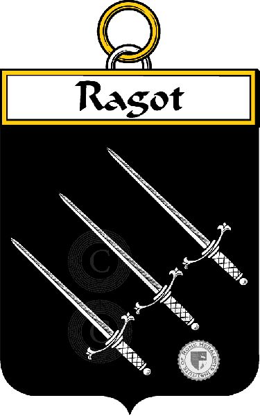 Coat of arms of family Ragot