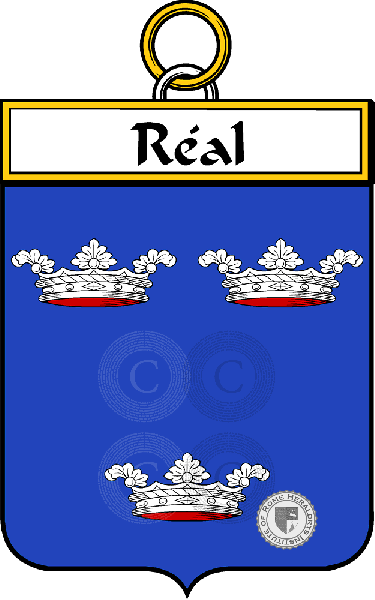 Escudo de la familia Réal