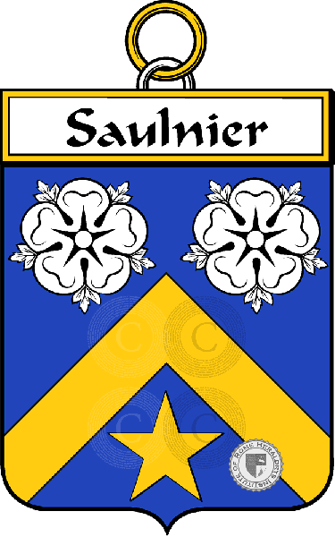 Coat of arms of family Saulnier