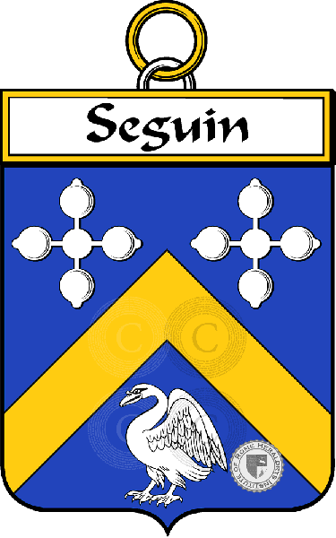 Coat of arms of family Seguin