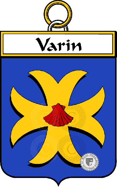 Coat of arms of family Varin