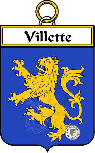 Escudo de la familia Villette