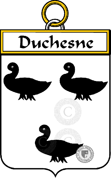 Wappen der Familie Duchesne