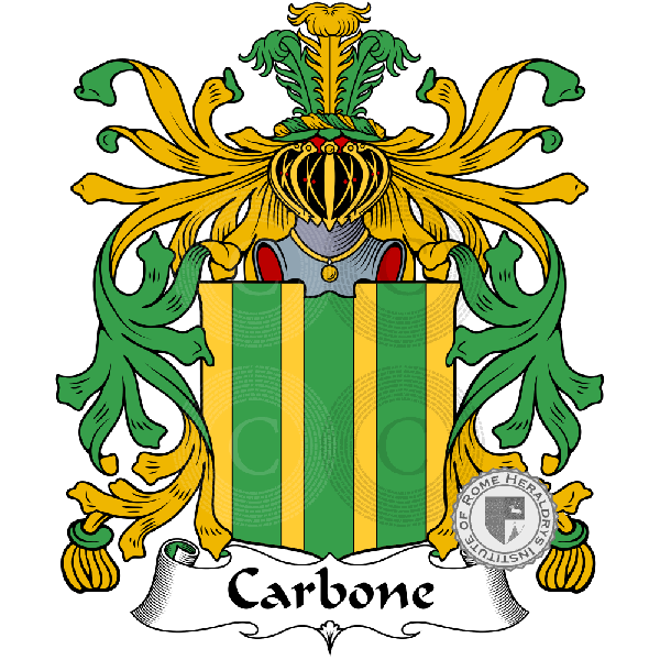 Escudo de la familia Carbone