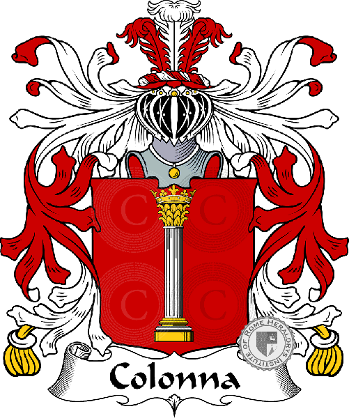 Coat of arms of family Colonna