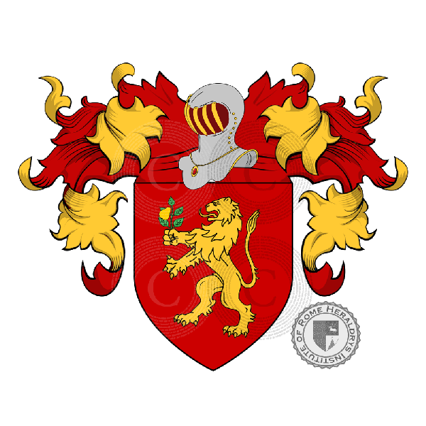 Coat of arms of family Peraizza
