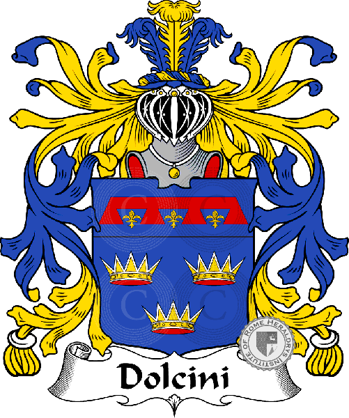 Wappen der Familie Dolcini