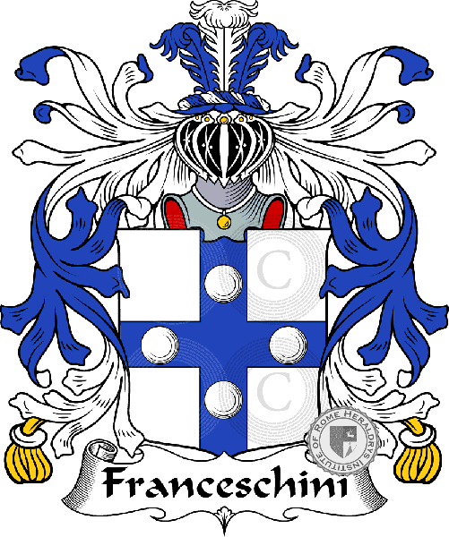 Escudo de la familia Franceschini